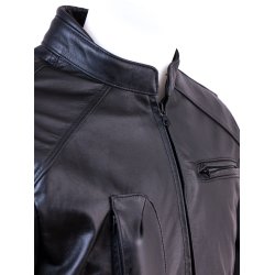 Leather jacket Roadster svart
